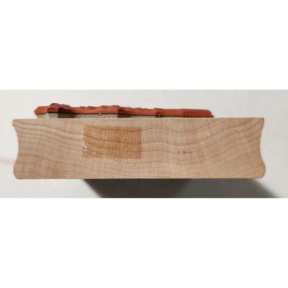 Birdhouse Border Garden Flower Water Can Hero Arts Rubber Stamp 1996 USA Unused - Picture 5 of 7